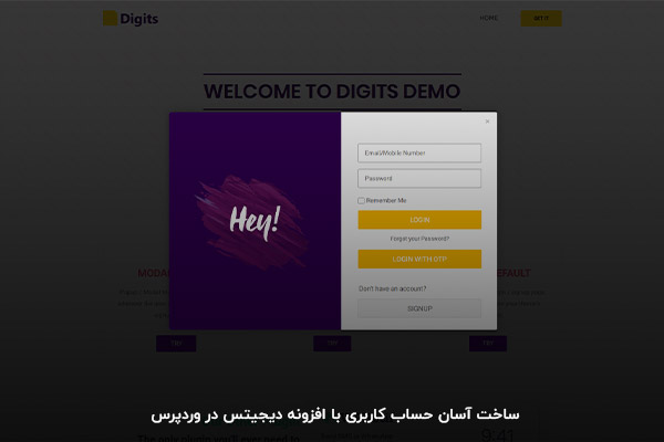 افزونه دیجیتس، یک جایگزین مناسب برای ایمیل ثبت نام در وردپرس