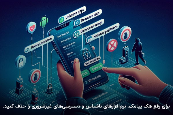 حذف برنامه‌های ناشناس؛ راهکاری برای رفع هک پیامک