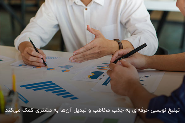 تبدیل مخاطب به مشتری با تبلیغ نویسی حرفه ای