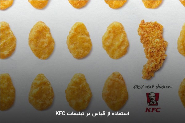 استفاده از قیاس در تبلیغات KFC