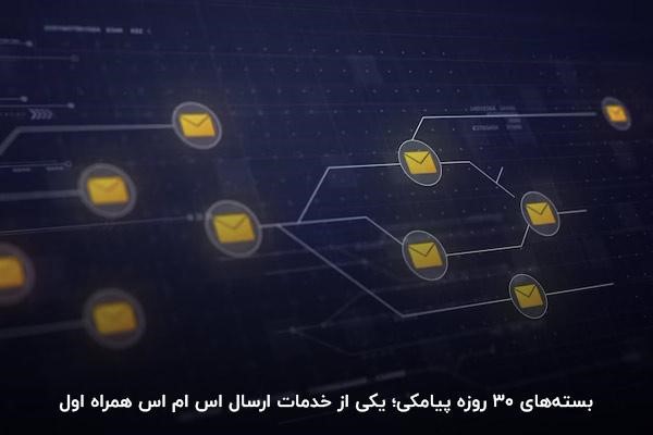 بسته 30 روزه پیامکی همراه اول؛ یکی از خدمات پنل sms این اپراتور