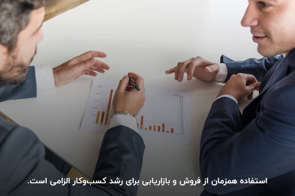استفاده از بازاریابی و فروش؛ دو استراتژی ضروری برای رشد کسب‌وکار