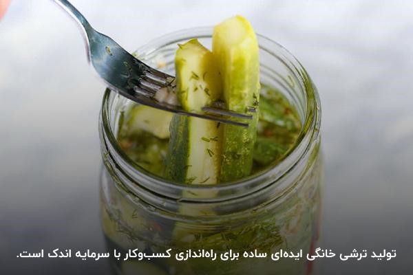 تولید ترشی خانگی؛ شروع شغل جدید با سرمایه اندک