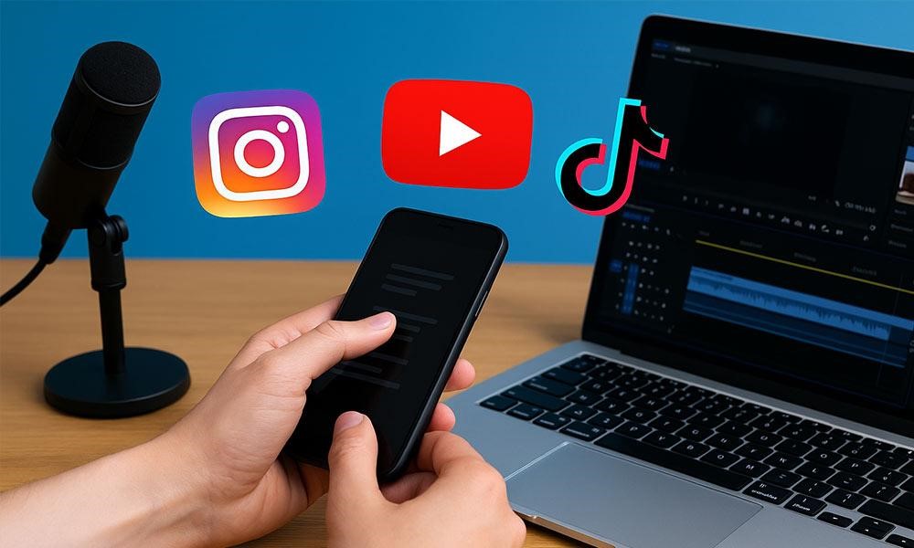 آموزش انواع ایده تولید محتوا بدون چهره برای اینستاگرام و یوتیوب و تیک تاک