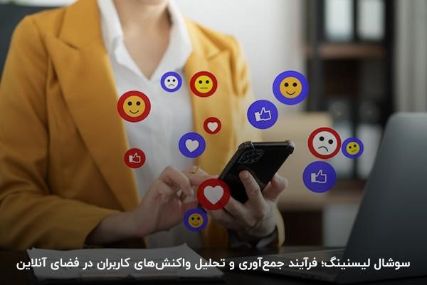 سوشال لیسنینگ فرآیند جمعآوری و تحلیل واکنشهای کاربران در فضای آنلاین